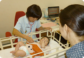 巻石堂病院の乳幼児健診３