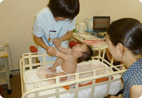 巻石堂病院の乳幼児健診４
