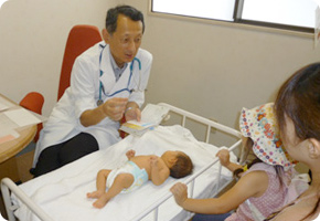巻石堂病院の乳幼児健診５