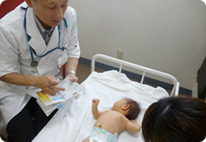 巻石堂病院の乳幼児健診６